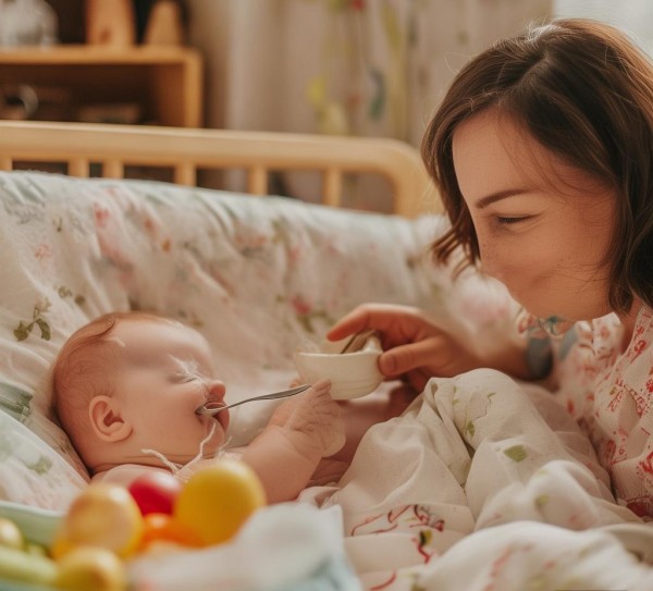 根据宝宝的状况和营养需求优化 feeding process，建议每天喂奶和水果各两次，确保宝宝全面消化和营养吸收。