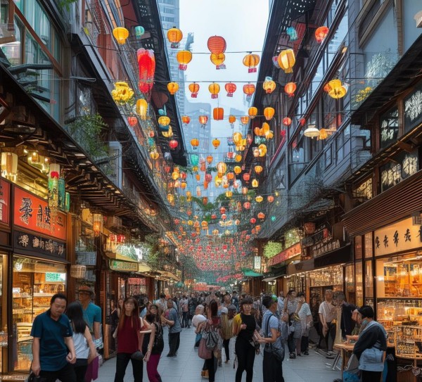 新一中餐饮街,城市生活的新范本 新一中餐饮街,城市生活的新范本